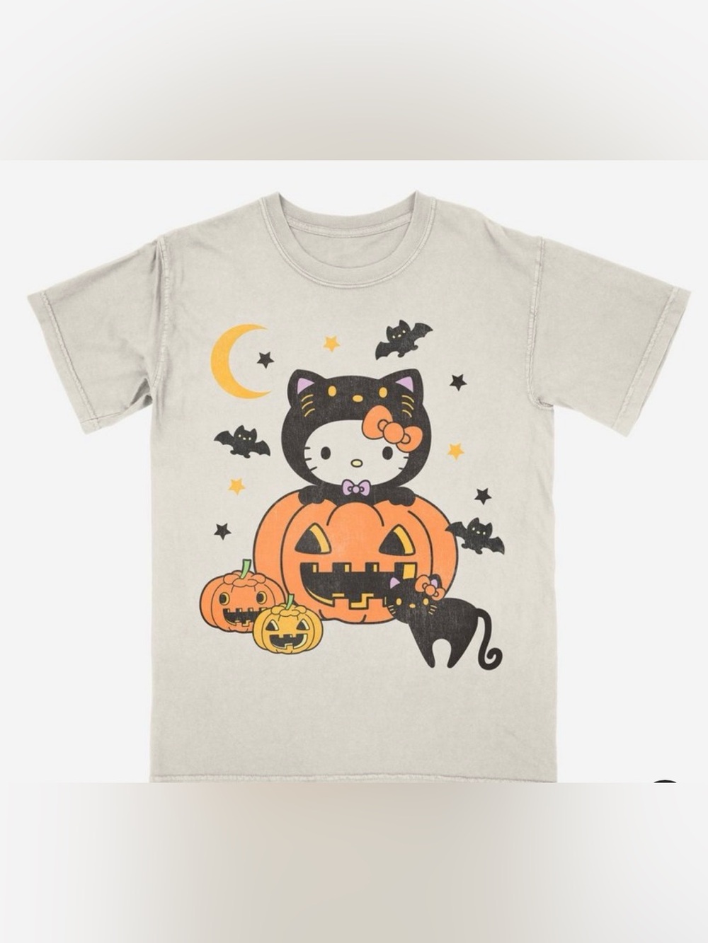 Hello Kitty Halloween Pumpkin Graphic Tee